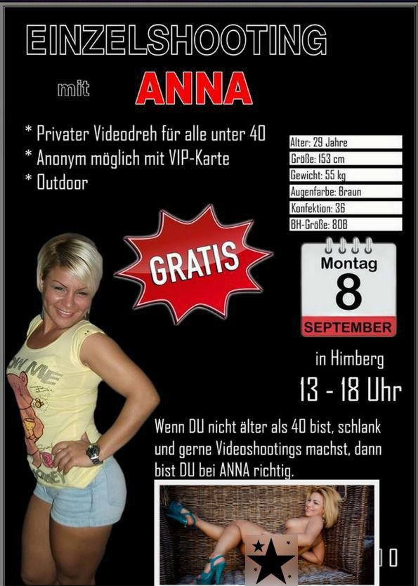 GRATIS-Video-Shooting mit Anna